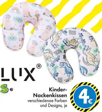 TEDi Kinder Nackenkissen Angebot