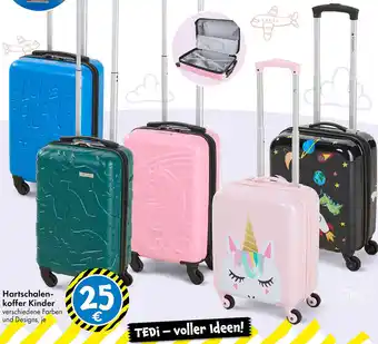 TEDi TRAVELUX Kids Hartschalenkoffer Kinder Angebot