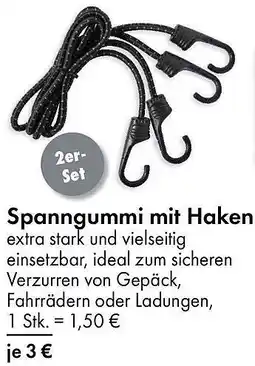 TEDi Spanngummi mit Haken Angebot