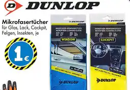 TEDi DUNLOP Mikrofasertücher Angebot