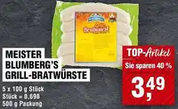 Handelshof Meister blumberg's grill-bratwürste Angebot