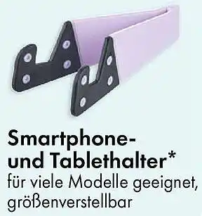 TEDi Smartphone und Tablethalter Angebot