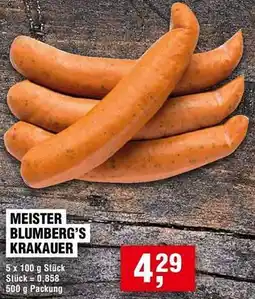Handelshof Meister blumberg's krakauer Angebot