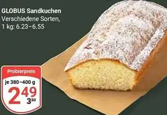 Globus GLOBUS Sandkuchen Angebot