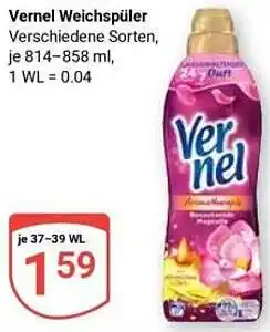 Globus Vernel Weichspüler Angebot