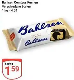 Globus Bahlsen Comtess Kuchen Angebot