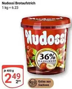 Globus Nudossi Brotaufstrich Angebot