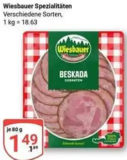 Globus Wiesbauer Spezialitäten Angebot