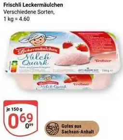 Globus Frischli Leckermäulchen Angebot
