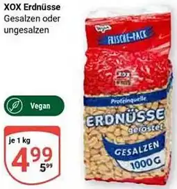 Globus XOX Erdnüsse Angebot