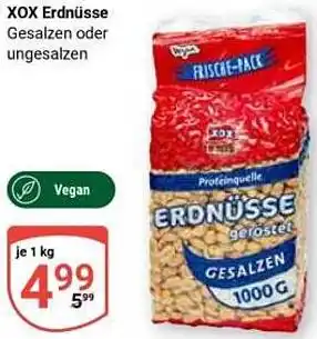 Globus XOX Erdnüsse Angebot