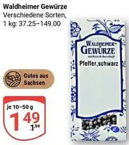 Globus Waldheimer Gewürze Angebot