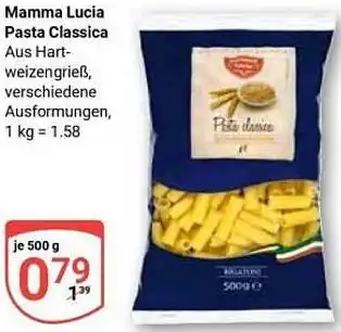 Globus Mamma Lucia Pasta Classica Angebot