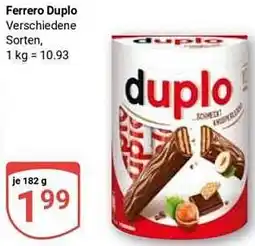 Globus Ferrero Duplo Angebot