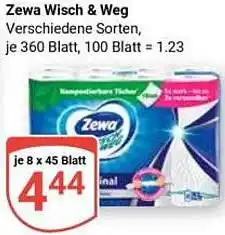 Globus Zewa Wisch & Weg Angebot