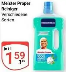 Globus Meister Proper Reiniger Angebot