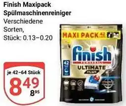 Globus Finish Maxipack Spülmaschinenreiniger Angebot