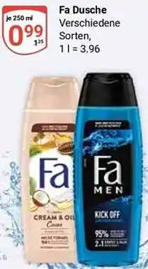 Globus Fa Dusche Angebot