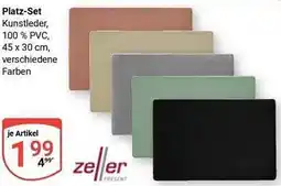 Globus Zeller Platz-Set Angebot