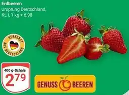 Globus Erdbeeren Angebot