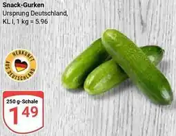 Globus Snack-Gurken Angebot
