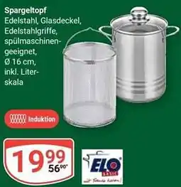 Globus ELO Spargeltopf Angebot