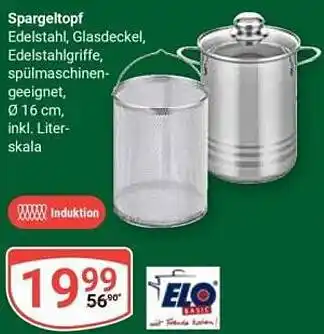 Globus ELO Spargeltopf Angebot
