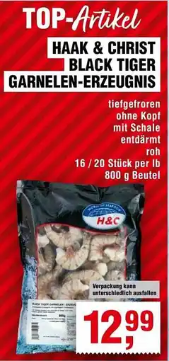 Handelshof Haak & christ black tiger garnelen-erzeugnis Angebot