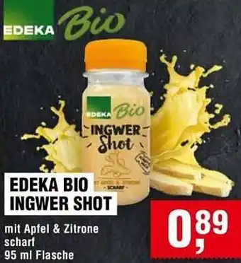 Handelshof Edeka bio ingwer shot Angebot