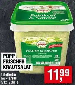 Handelshof Popp frischer krautsalat Angebot