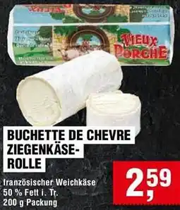 Handelshof Buchette de chevre ziegenkäserolle Angebot