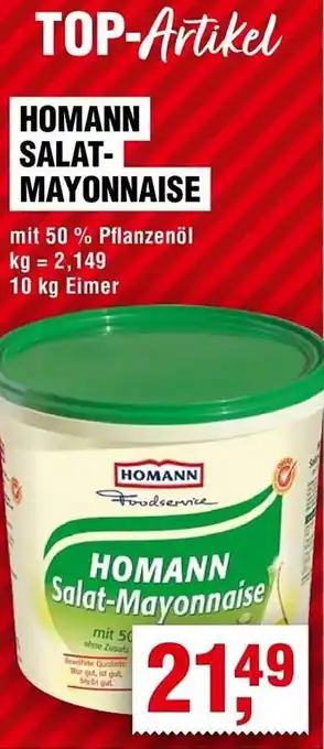 Handelshof Homann salat mayonnaise Angebot
