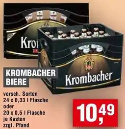 Handelshof Krombacher biere Angebot
