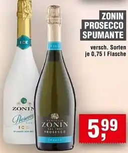 Handelshof Zonin prosecco spumante Angebot