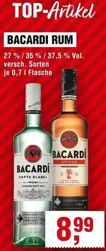 Handelshof Bacardi rum Angebot