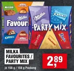 Handelshof Milka favourites/ party mix Angebot
