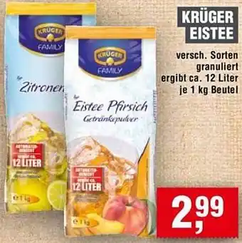Handelshof Krüger eistee Angebot
