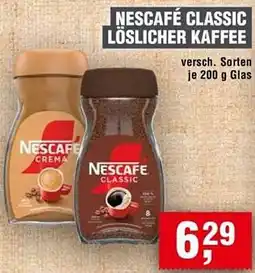 Handelshof Nescafé classic löslicher kaffee Angebot