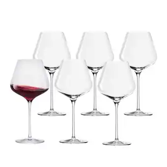 Netto Marken-Discount Stölzle Lausitz Burgundergläser Quatrophil 710 ml 6er Set Angebot