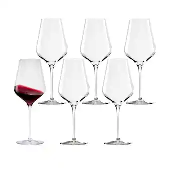 Netto Marken-Discount Stölzle Lausitz Rotweingläser Quatrophil 570 ml 6er Set Angebot