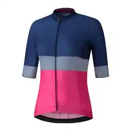 Netto Marken-Discount W's YURI Short Sleeve Jersey, Blue/Pink Angebot