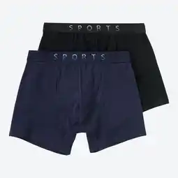 NKD Herren-Retroshorts mit Kontrastbund, 2er-Pack Angebot