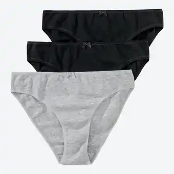 NKD Damen-Minislip aus Baumwolle, 3er-Pack Angebot