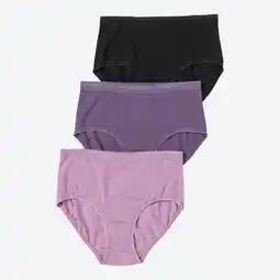 NKD Damen-Taillenslip mit glänzendem Rand, 3er-Pack Angebot