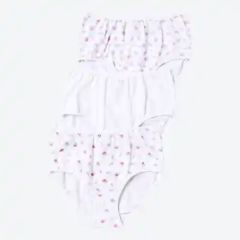 NKD Damen-Taillenslip mit Blumen-Muster, 3er-Pack Angebot