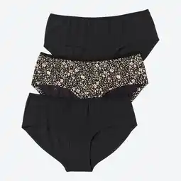 NKD Damen-Panty mit verschiedenen Designs, 3er-Pack Angebot