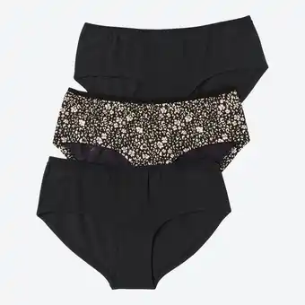NKD Damen-Panty mit verschiedenen Designs, 3er-Pack Angebot