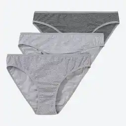 NKD Damen-Mini-Slip in verschiedenen Designs, 3er-Pack Angebot