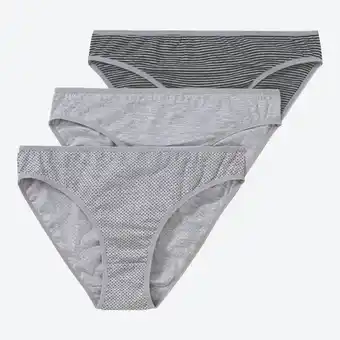 NKD Damen-Mini-Slip in verschiedenen Designs, 3er-Pack Angebot
