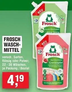 Handelshof Frosch waschmittel Angebot